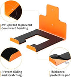Wall-Mounted Weed Wacker Hanger, Garage Tool Organizer, 1 Pack Orange - Image 4