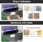 iHave UV Toothbrush Sanitizer Holder Wall Mount Toothpaste Dispenser, 4-Cup - Image 5