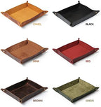 Londo Genuine Leather Tray Organizer - Practical Lightweight Water Resistant Computer Table Desk Storage Box for Wallets, Watches, Keys, Coins, Cell Phones and Office Equipment - Image 6