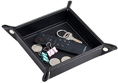 Key Dish Bowl for Entryway,Catchall Holder Bedside Table Valet Tray for Men by YAPISHI