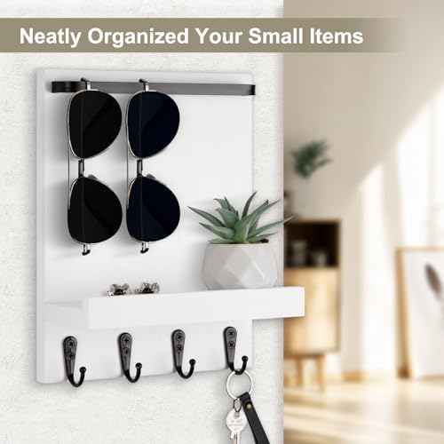 Key Holder Wall Mount, Key and Sunglasses Holder for Wall - Image 3