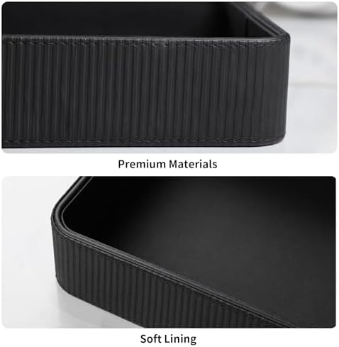 Valet Tray Organizer Bedside Nightstand Organizer Desk CatchallTray - Image 4