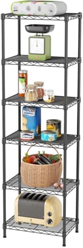 SINGAYE Metal Shelves Wire Shelving Storage Standing Adjustable Shelf Unit by SINGAYE