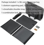 Tactical Camping Storage Bag - 38L Utility Tote Bag Organizer with Combination Lock and Shoulder Strap - Image 3