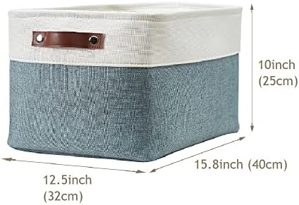 DECOMOMO Storage Bins, Extra Large Fabric Storage Baskets for Shelves 3Pack - Image 3