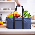 Extra Large Utility Tote Bag - Reusable Grocery Bags Foldable Heavy Duty - Image 2