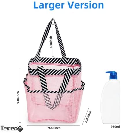 Temede Mesh Shower Caddy Portable for College Dorm Room Essentials - Image 2