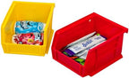 Akro-Mils Storage Bins 30210, Plastic | Stackable | Hanging Design | 5" x 4" x 3" | Yellow | Pack of 24 - Image 5