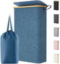 Lifewit 65L Slim Laundry Hamper with Lid and Removable Bag, Dark Blue by Lifewit