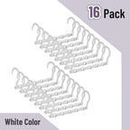 Mr. Pen- Space Saving Hangers, 16 pcs, 360° Rotating Hooks | Magic Cascading Hanger Organizer with 5 Enclosed Slots, Closet Organizers and Storage for Clothes - Image 2
