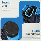 15 Way Golf Cart Bag with Organizer Top, Golf Club Cart Bag for Men - Image 5