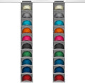 Lifewit 10 Section Hanging Hat Organizer for Baseball Caps, Gray, 2 Pack by Lifewit