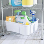 JOEY'Z Extra Large 5 Gallon Divided Cleaning Caddy Organizer with Handle - Image 5