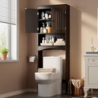 Gizoon Over the Toilet Storage Cabinet with Adjustable Shelf, Espresso by Gizoon