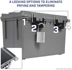 Sheffield XL Ammo Box Made in USA, Stackable Lockable Ammo Storage Box - Image 7