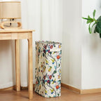 efluky Slim Laundry Basket, Narrow Laundry Hamper with Handles, Collapsible Dirty Clothes Hamper, Tall Laundry Bin for Laundry Room, Dorm and Bedroom, 48L (12.7 Gallon) Floral - Image 5