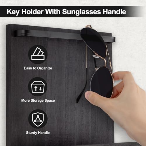 Key Holder Wall Mount, Key and Sunglasses Holder for Wall - Image 4