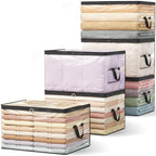 Lifewit 6 Pack Clear Clothes Storage Bags, 90L Blanket Storage with Zipper by Lifewit