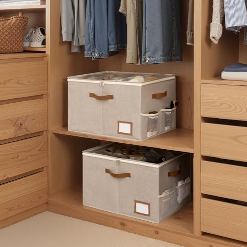 StorageWorks 2-Pack Closet Shoe Storage Organizer, Up to 32 Pairs, Brown - Image 6