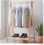 Ripeng Space Saving Clothes Hanger 8 Packs 5 in 1 Multi Layer Anti Slip Metal Heavy Duty Stainless Steel Sweater Shirt Clothes Hangers Closet Storage Organizer (Gray, Style 1) - Image 6