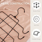 ZEDODIER 2 Pack Tank Top Hanger, Bra Organizer for Closet, Space Saving | 32 Hooks Total, Sturdy Metal, 360° Rotating, Foldable Design, Hanging Closet Organizers and Storage for Apartments and Dorms - Image 6