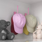 Durmmur Stainless Steel Hat Organizer, Hat Rack for Wall,Each Holds 15 Hats - Image 2