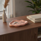 Home Organizers & Minimalists: Ceramic Cloud Catchall Tray for Keys, Jewelry, and Coins – Decorative Entryway or Dresser Dish, Approx. 7.1-7.4 in Diameter (1 Piece) - Image 3