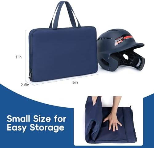 KAVIGOR Baseball/Softball Dugout Organizer - 15+ Helmet & Glove Storage Bag, Military-Grade 900D Fabric & 6 Reinforced Steel Hooks - Image 7
