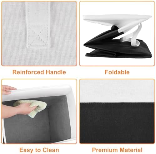 TasticTotes Laundry Basket 3-Pack, Laundry Hamper, 75L-Black - Image 3