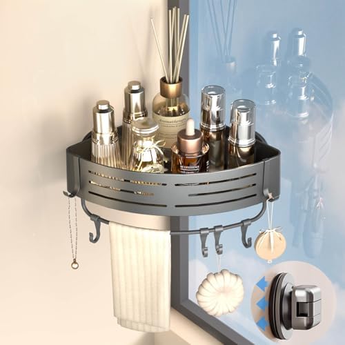 Onemake Corner Shower Caddy with Suction Cups, 1-Pack Shelf for Bathroom by Unknown