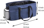 Extra Large Utility Tote Bag - Reusable Grocery Bags Foldable Heavy Duty - Image 4