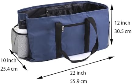 Extra Large Utility Tote Bag - Reusable Grocery Bags Foldable Heavy Duty - Image 4