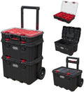 Keter Stack N Rolling Tool Box Modular Storage System 3 Piece by Unknown