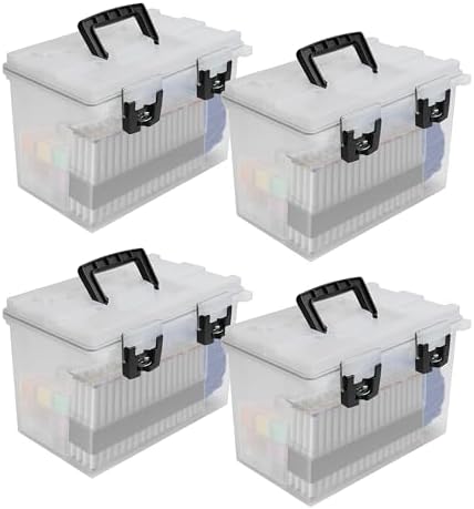 Sheffield XL Ammo Box Made in USA, Stackable Lockable Ammo Storage Box by Sheffield