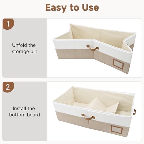 StorageWorks 10 Inch Tall Under Bed Storage Containers with Clear Lid - Image 7
