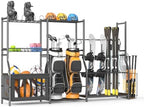 Ultrawall Sports Equipment Organizer, Golf Bag Stand w/Ski & Ball Storage by UltrawallGarageToolsOrganizer