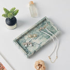 Natural Small Marble Vanity Tray, Stone Organizer for Bathroom & Kitchen - Image 6