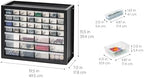 IRIS USA 44-Drawer Small Parts Storage Cabinet, Crafts, Made in USA, Black - Image 3