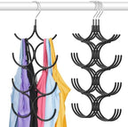 DOIOWN Tank Top Hanger,4 Pack Space Saving Hangers Bra Camisole Hanger,Small Closet Organizers and Storage for Dorm & Apartment Holds Camisoles,Bras,Scarfs,Ties,Belts by DOIOWN