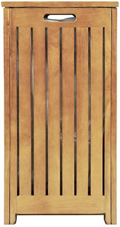 Oceanstar Spa-Style Bamboo Laundry Hamper - Image 3