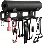 Multi-Purpose Gym Equipment Storage Rack Wall Mount for Home Gym by ALLHOK