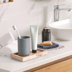 Natural Small Marble Vanity Tray, Stone Organizer for Bathroom & Kitchen - Image 5
