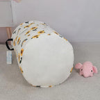 Round Laundry Basket Collapsible Storage Hamper Organizer Sunflower - Image 6