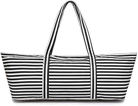 Large Yoga Mat Bag for Women & Men, Full-Zip Gym Bag with Yoga Mat Holder - Image 2