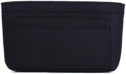 ZTUJO Purse Organizer Insert, Felt Bag Organizer For Handbag, 13 Colors, 6 Sizes (X-Large, Black) - Image 3