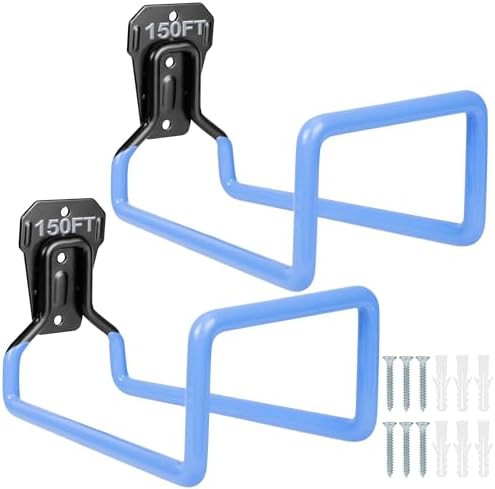 Hose Hanger Wall Mount Garden Hose Storage Water Hose Holders for Outside by PeoMev