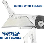 Sheffield Folding Utility Knife, Accepts Standard Utility Knife Blades - Image 3