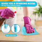 Orighty Microfiber Cleaning Cloth Bulk, 100 Pack Cleaning Rags, 12 x 11 in - Image 3