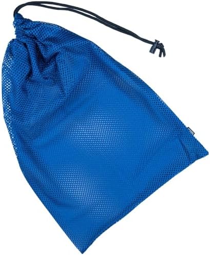Golberg Mesh Bag - 12 x 18 Inches – Use for Laundry, Beach Days, & Even Camping (F.S. Navy Blue) by Golberg