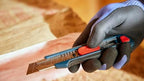 BOSCH H11-12100-1 18mm Snap-Off Utility Knife | Soft Grip, Slider Mechanism, and Integrated Blade Snap - Image 4